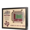 Cheap ✔️ NCAA Texas A&M Aggies 25-Layer StadiumViews 3D Wall Art - Kyle Field by You The Fan 🧨 -You The Fan Sales Belk 3734