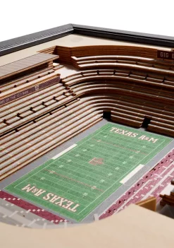 Cheap ✔️ NCAA Texas A&M Aggies 25-Layer StadiumViews 3D Wall Art - Kyle Field by You The Fan 🧨 -You The Fan Sales Belk 3736