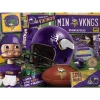 Best Pirce 😍 NFL Minnesota Vikings Wooden Retro Series Puzzle by You The Fan 🤩 -You The Fan Sales Belk 3738