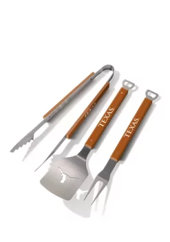 Discount ✔️ NCAA Texas Longhorns Spirit Series 3-Piece BBQ Set by You The Fan 🔥 -You The Fan Sales Belk 3746