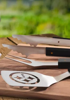 Best deal ✨ NFL Pittsburgh Steelers Spirit Series 3-Piece BBQ Set by You The Fan 💯 -You The Fan Sales Belk 3758