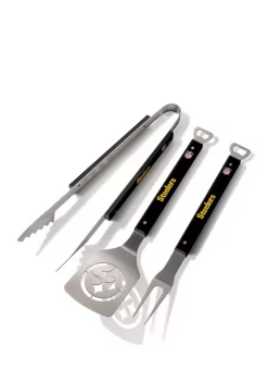 Best deal ✨ NFL Pittsburgh Steelers Spirit Series 3-Piece BBQ Set by You The Fan 💯 -You The Fan Sales Belk 3759