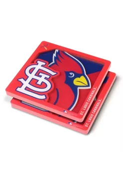 Brand new 🤩 MLB St. Louis Cardinals 3D Logo Series Coasters by You The Fan 🎉 -You The Fan Sales Belk 3763