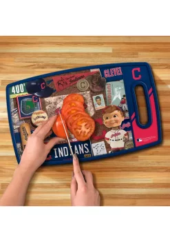 Best Pirce 🌟 MLB Cleveland Indians Retro Series Cutting Board by You The Fan 🎁 -You The Fan Sales Belk 3771