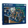 Cheapest 🎁 MLB Seattle Mariners Purebred Fans 500 Piece Puzzle - "A Real Nailbiter" by You The Fan 🧨 -You The Fan Sales Belk 3777