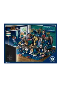 Cheapest 🎁 MLB Seattle Mariners Purebred Fans 500 Piece Puzzle - "A Real Nailbiter" by You The Fan 🧨 -You The Fan Sales Belk 3779