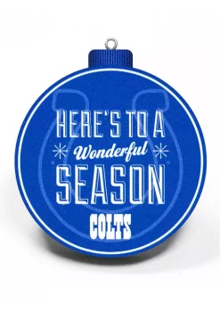 Flash Sale 😍 NFL Indianapolis Colts 3D StadiumView Ornament - Lucas Oil Stadium by You The Fan 😀 -You The Fan Sales Belk 3837