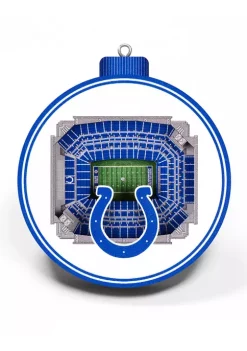 Flash Sale 😍 NFL Indianapolis Colts 3D StadiumView Ornament - Lucas Oil Stadium by You The Fan 😀 -You The Fan Sales Belk 3840