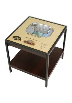 Budget ✨ NCAA Iowa Hawkeyes 25 Layer StadiumViews End Table - Kinnick Stadium by You The Fan 🧨