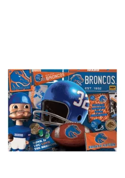 New 😉 NCAA Boise State Broncos Retro Series Puzzle - 500 Pieces by You The Fan 👍 -You The Fan Sales Belk 3899