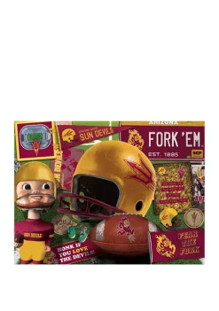 New 😀 NCAA Arizona State Sun Devils Retro Series Puzzle - 500 Pieces by You The Fan 🎁 -You The Fan Sales Belk 3907