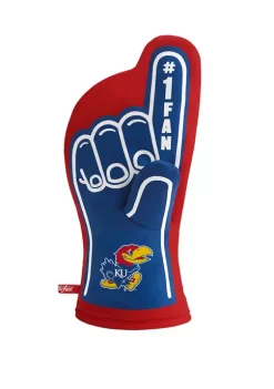 Best Sale 🔥 NCAA Kansas Jayhawks #1 Oven Mitt by You The Fan 🧨 -You The Fan Sales Belk 3920