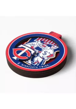Flash Sale 🎉 MLB Minnesota Twins 3D Logo Series Ornaments by You The Fan ⭐ -You The Fan Sales Belk 3926