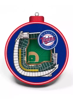 Hot Sale 💯 MLB Minnesota Twins 3D StadiumView Ornament - Target Field by You The Fan ⌛ -You The Fan Sales Belk 3933