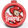 Best Sale ✔️ NCAA Nebraska Cornhuskers 3D Logo Series Ornaments by You The Fan 👍 -You The Fan Sales Belk 3934