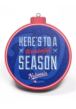 Outlet 🥰 MLB Washington Nationals 3D StadiumView Ornament - Nationals Park by You The Fan 🛒 -You The Fan Sales Belk 3940