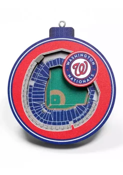 Outlet 🥰 MLB Washington Nationals 3D StadiumView Ornament - Nationals Park by You The Fan 🛒 -You The Fan Sales Belk 3943