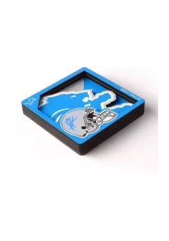 Coupon 🌟 NFL Detroit Lions 3D Logo Series Magnets by You The Fan ❤️ -You The Fan Sales Belk 3953