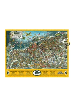 Best deal 🛒 NFL Green Bay Packers Wooden Joe Journeyman Puzzle by You The Fan 🎁 -You The Fan Sales Belk 3967