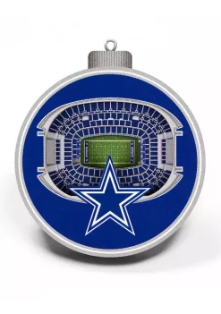 Brand new 🛒 NFL Dallas Cowboys 3D StadiumView Ornament - AT&T Stadium by You The Fan ⭐ -You The Fan Sales Belk 398