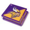 New ✔️ NFL Minnesota Vikings 3D Logo Series Coasters by You The Fan 🧨 -You The Fan Sales Belk 3983