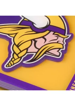 New ✔️ NFL Minnesota Vikings 3D Logo Series Coasters by You The Fan 🧨 -You The Fan Sales Belk 3985
