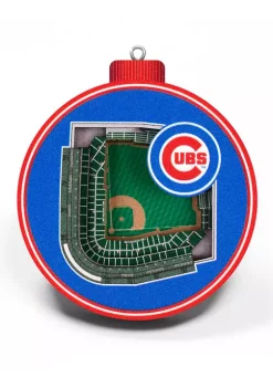 Discount 😍 MLB Chicago Cubs 3D StadiumView Ornament - Wrigley Field by You The Fan 👍