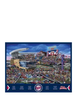 Best Sale 😉 MLB Minnesota Twins Joe Journeyman Puzzle by You The Fan ⭐ -You The Fan Sales Belk 4012