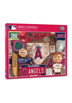 Brand new 🥰 MLB Los Angeles Angels Retro Series Puzzle - 500 Pieces by You The Fan 🥰 -You The Fan Sales Belk 4024