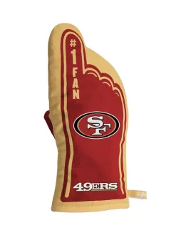 Cheap 🧨 NFL San Francisco 49ers #1 Oven Mitt by You The Fan ⭐ -You The Fan Sales Belk 4070