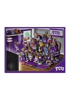 Cheap 😉 NCAA TCU Horned Frogs Purebred Fans 500 Piece Puzzle-"A Real Nailbiter" by You The Fan 🛒 -You The Fan Sales Belk 408
