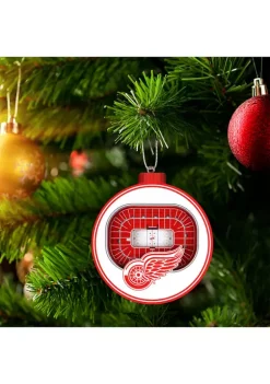 Best Pirce ✔️ NHL Detroit Red Wings 3D Stadium View Ornament by You The Fan ✔️ -You The Fan Sales Belk 4088