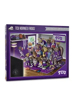 Cheap 😉 NCAA TCU Horned Frogs Purebred Fans 500 Piece Puzzle-"A Real Nailbiter" by You The Fan 🛒 -You The Fan Sales Belk 409