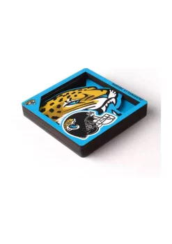Flash Sale 👏 NFL Jacksonville Jaguars 3D Logo Series Magnets by You The Fan 🥰 -You The Fan Sales Belk 4102