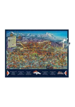 New π NFL Denver Broncos Wooden Joe Journeyman Puzzle by You The Fan π―