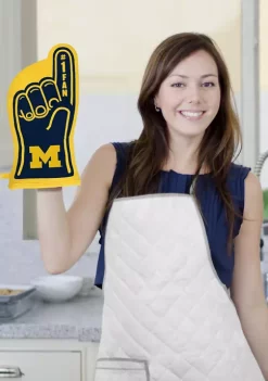 Best Sale 🎁 NCAA Michigan Wolverines #1 Oven Mitt by You The Fan 😀 -You The Fan Sales Belk 412