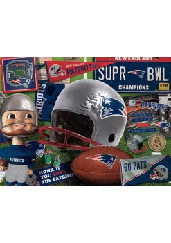 Brand new 😍 NFL New England Patriots Wooden Retro Series Puzzle by You The Fan 🎉 -You The Fan Sales Belk 4122