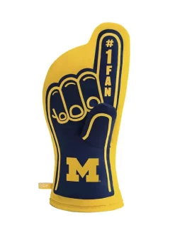 Best Sale 🎁 NCAA Michigan Wolverines #1 Oven Mitt by You The Fan 😀 -You The Fan Sales Belk 413
