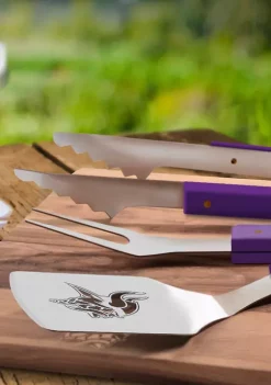 Best reviews of 🎁 NFL Minnesota Vikings Spirit Series 3-Piece BBQ Set by You The Fan ✨ -You The Fan Sales Belk 4155