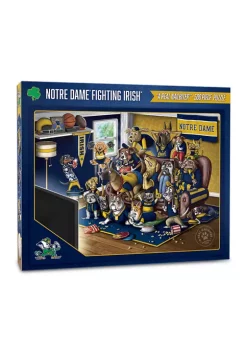 Budget 🛒 NCAA Notre Dame Fighting Irish Purebred Fans 500pc Puzzle-"A Real Nailbiter" by You The Fan ✔️
