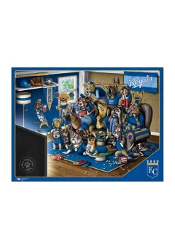 Cheapest 🌟 MLB Kansas City Royals Purebred Fans 500 Piece Puzzle - "A Real Nailbiter" by You The Fan 😀 -You The Fan Sales Belk 4172