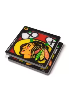 Flash Sale 🔔 NHL Chicago Blackhawks 3D Logo Series Coasters by You The Fan 🎉 -You The Fan Sales Belk 4181