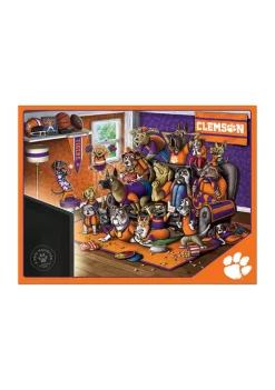 New 🧨 NCAA Clemson Tigers Purebred Fans 500pc Puzzle-"A Real Nailbiter" by You The Fan ⭐ -You The Fan Sales Belk 420