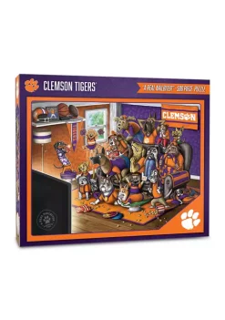 New 🧨 NCAA Clemson Tigers Purebred Fans 500pc Puzzle-"A Real Nailbiter" by You The Fan ⭐ -You The Fan Sales Belk 421
