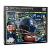Cheapest 🌟 Seattle Seahawks Retro Series Puzzle - 500 Pieces by You The Fan 🔔 -You The Fan Sales Belk 4232