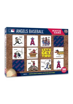 Coupon ❤️ MLB Los Angeles Angels Licensed Memory Match Game by You The Fan 🧨 -You The Fan Sales Belk 4261