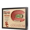 Flash Sale 😍 NCAA USC Trojans 25-Layer StadiumViews 3D Wall Art - Los Angeles Memorial Coliseum by You The Fan 🌟 -You The Fan Sales Belk 4284