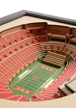 Flash Sale 😍 NCAA USC Trojans 25-Layer StadiumViews 3D Wall Art - Los Angeles Memorial Coliseum by You The Fan 🌟 -You The Fan Sales Belk 4286