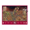 Buy 🔥 NFL San Francisco 49ers Wooden Joe Journeyman Puzzle by You The Fan 🔔 -You The Fan Sales Belk 4291