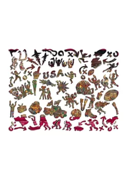 Buy 🔥 NFL San Francisco 49ers Wooden Joe Journeyman Puzzle by You The Fan 🔔 -You The Fan Sales Belk 4292